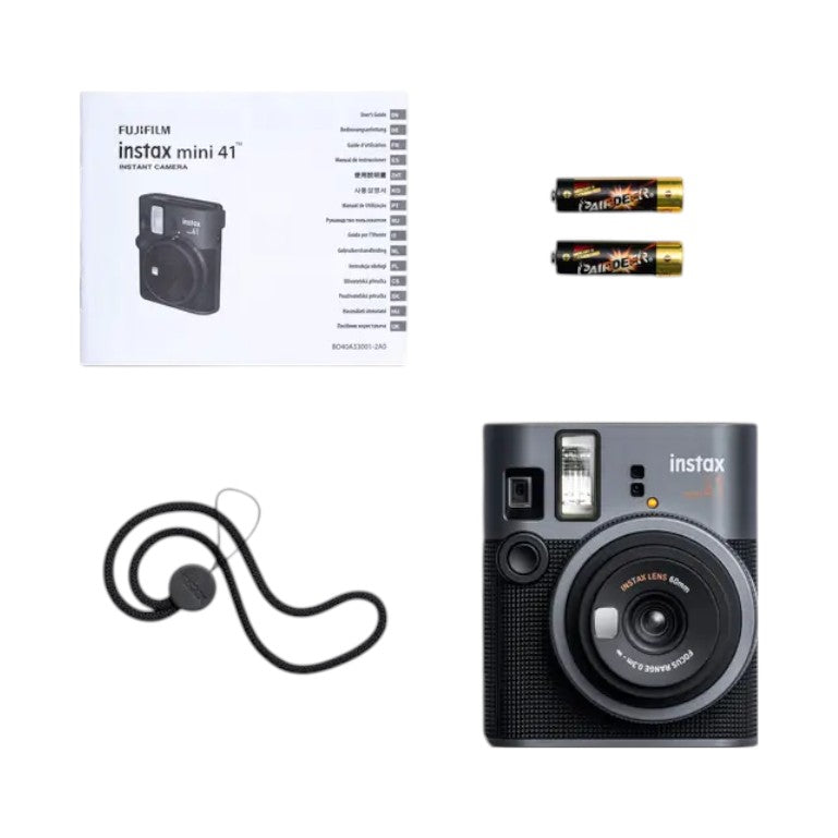 Cámara Fujifilm Instax Mini 41 / Negro