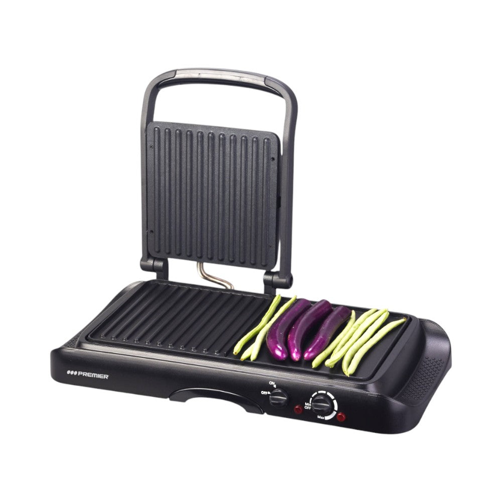 Parrilla Eléctrica Premier / 1600w / Negro