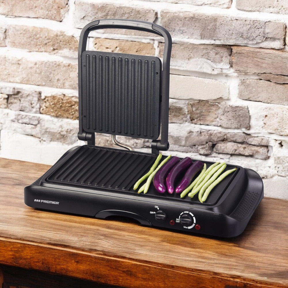 Parrilla Eléctrica Premier / 1600w / Negro