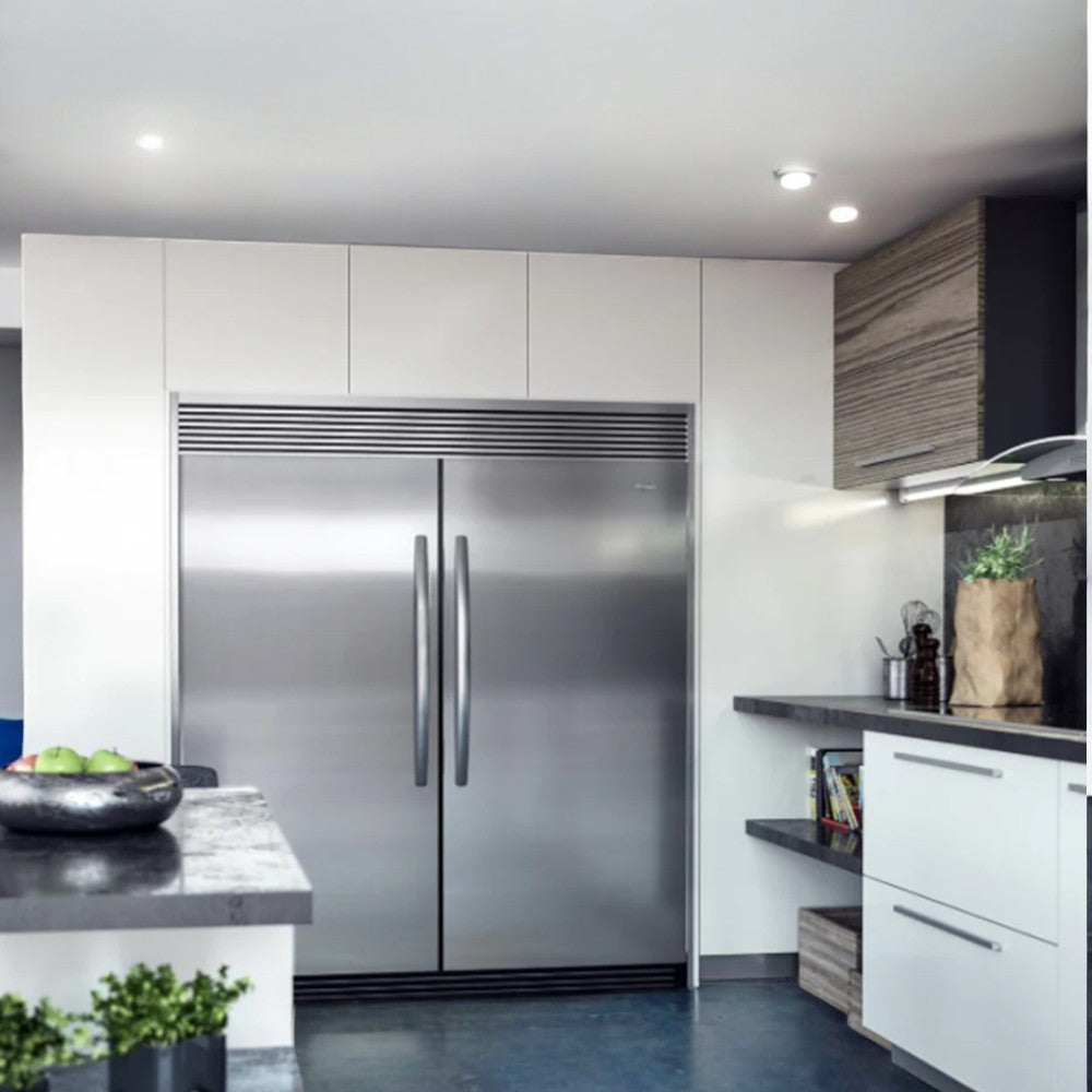 Refrigerador + Congelador Whirlpool Gemela de 18" - Acero Inoxidable