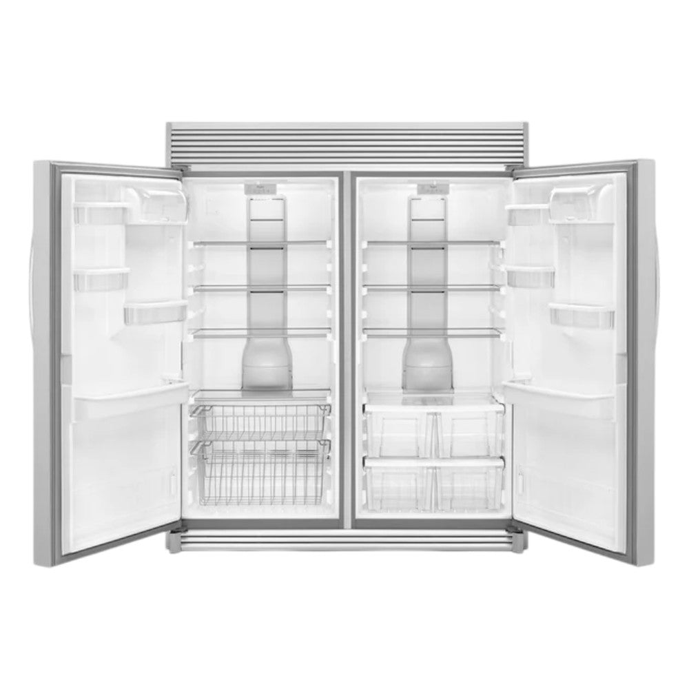 Refrigerador + Congelador Whirlpool Gemela de 18" - Acero Inoxidable