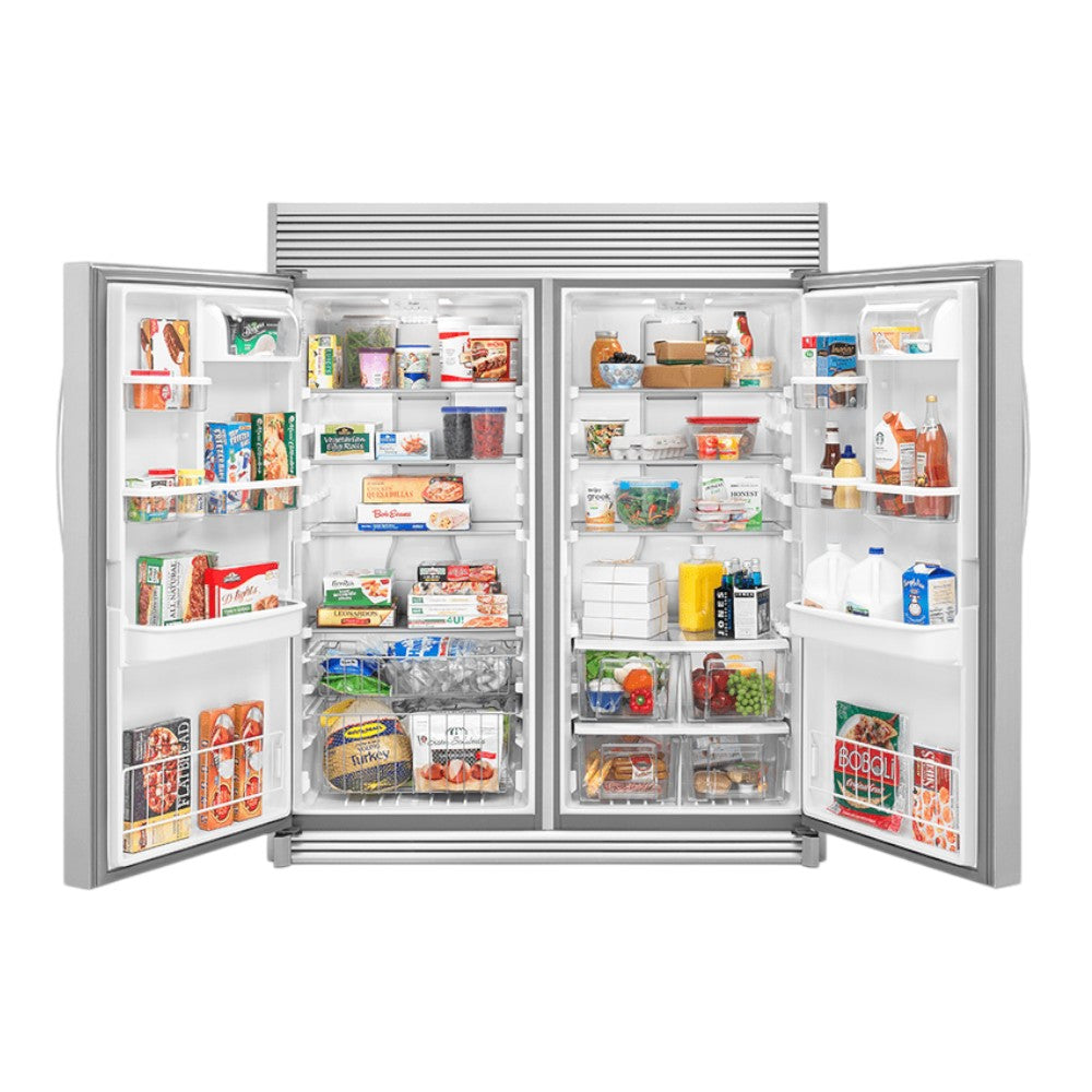 Refrigerador + Congelador Whirlpool Gemela de 18" - Acero Inoxidable