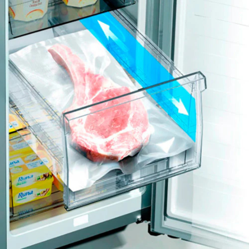 Refrigerador 4 Puertas Hisense de 17P3 / Croos Door / Inverter / RQ171BV5A