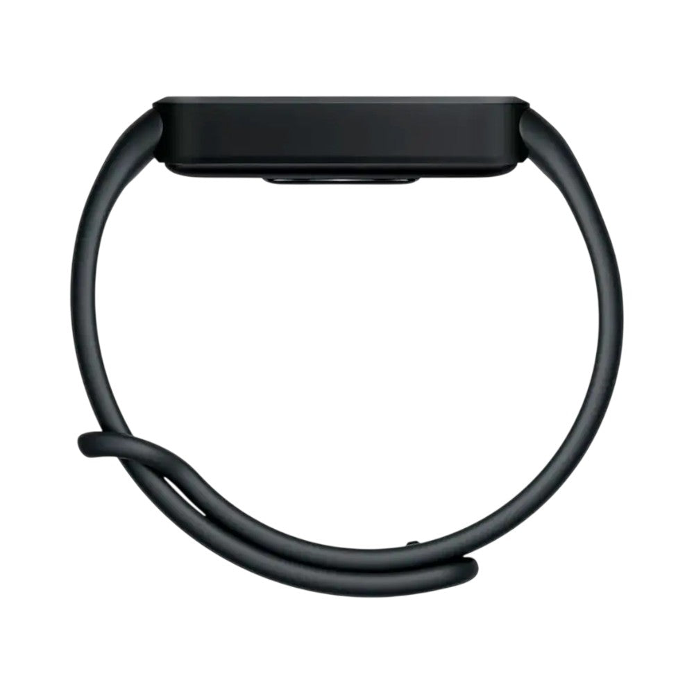 La Xiaomi Smart Band Active 9 en Titan Panamá con pantalla ultra grande, 50 modos deportivos, monitoreo cardíaco y diseño superligero.