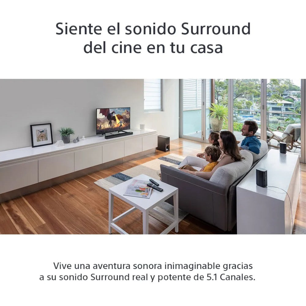 Teatro en Casa Sony 5.1 Canales / HT-S20R / 400 W