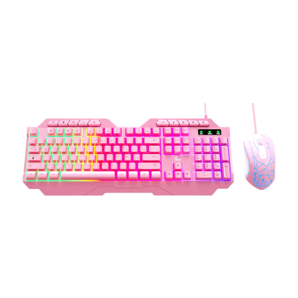 Teclado + Mouse Xtech Mirana Para Videojuegos