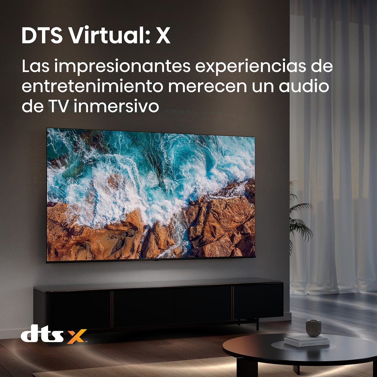 Televisor Hisense de 55" | Smart TV | UHD 4K | 55A6NV