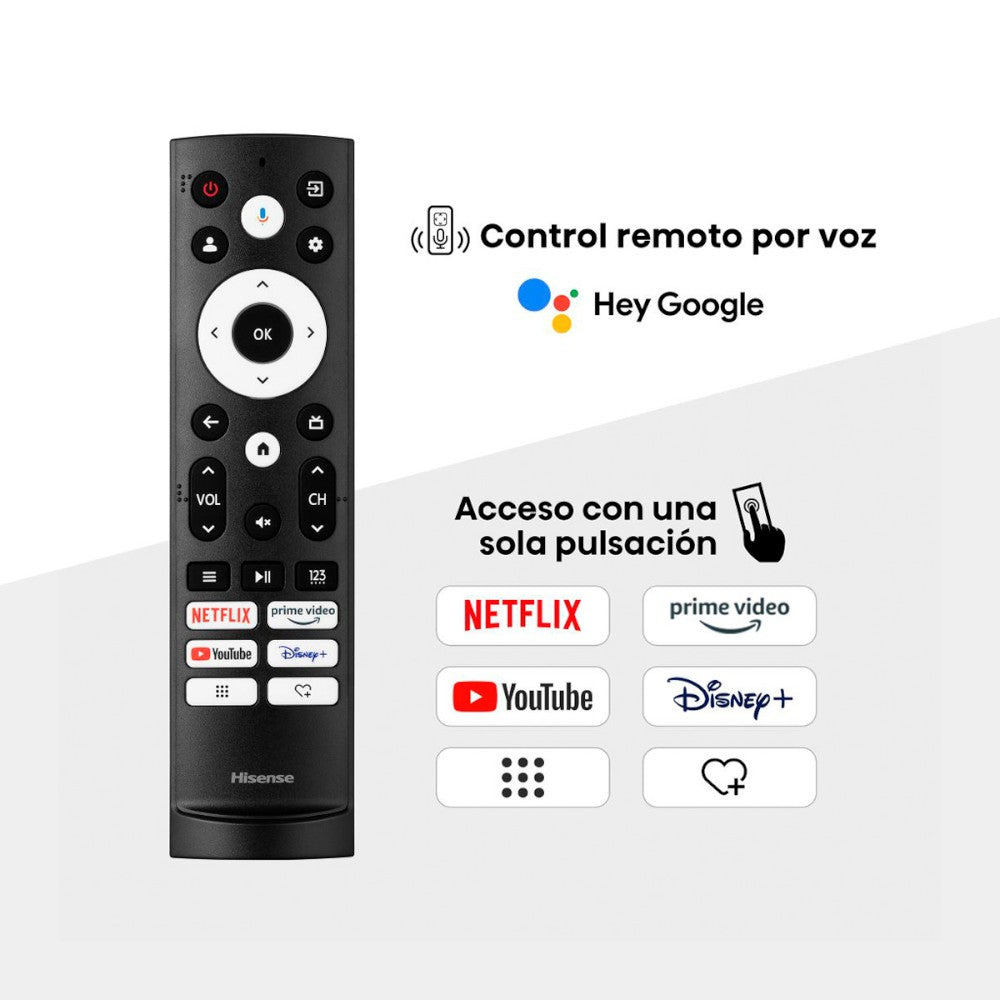 Televisor Hisense 55" | Smart TV | QLED | 55Q6N