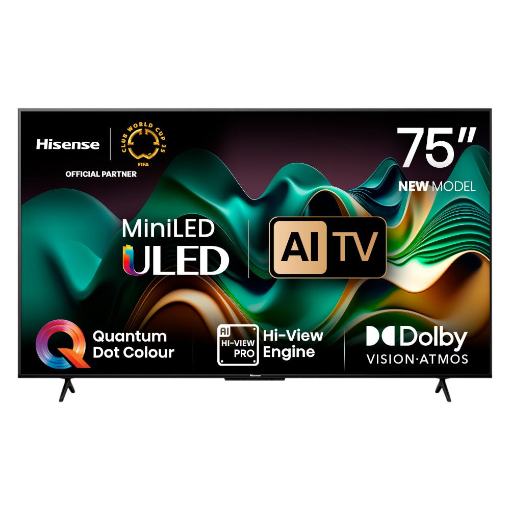 Televisor Hisense de 75" | Smart TV ULED | MiniLED | 75U6N