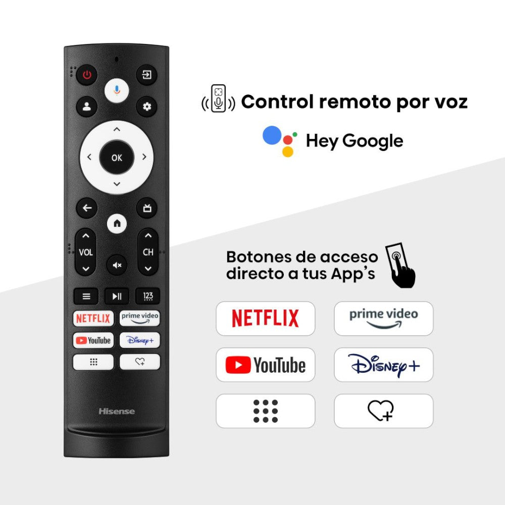 Televisor Hisense de 75" | Smart TV ULED | MiniLED | 75U6N
