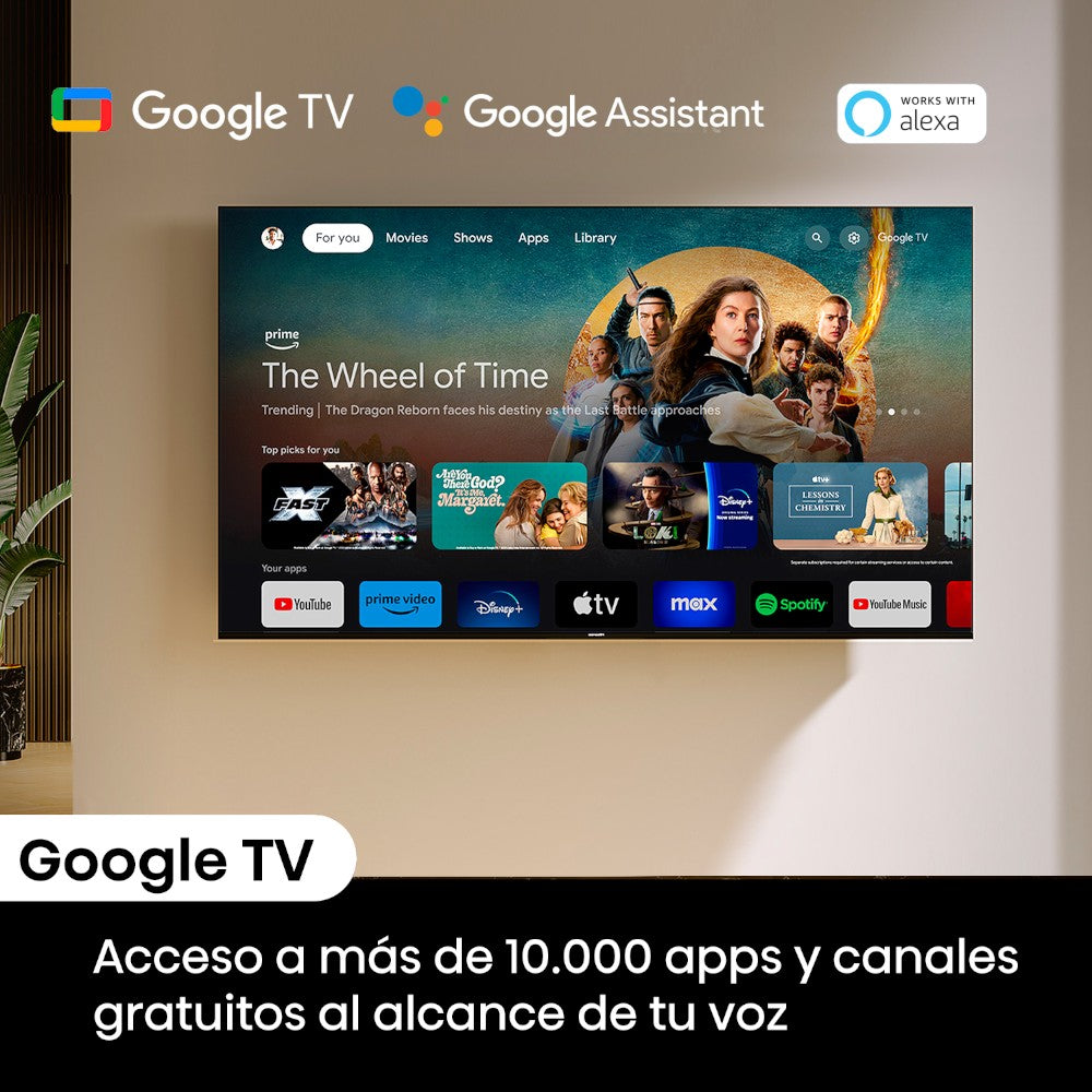 Televisor Hisense de 75" | Smart TV ULED | MiniLED | 75U6N