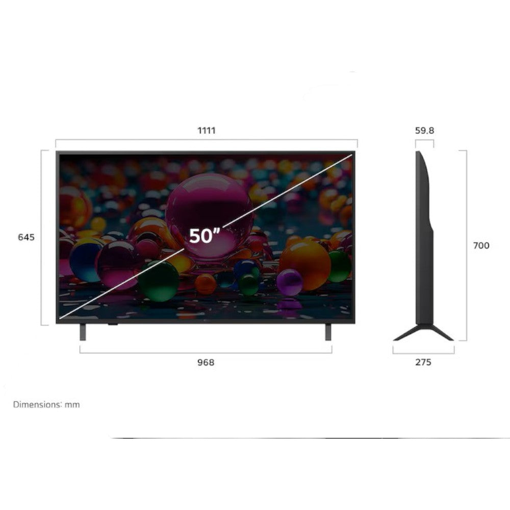 Televisor 50" LG / LED / SMART / 4K