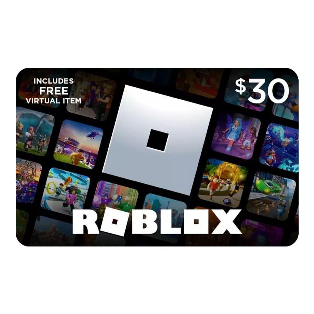 Tarjeta Digital Roblox $30