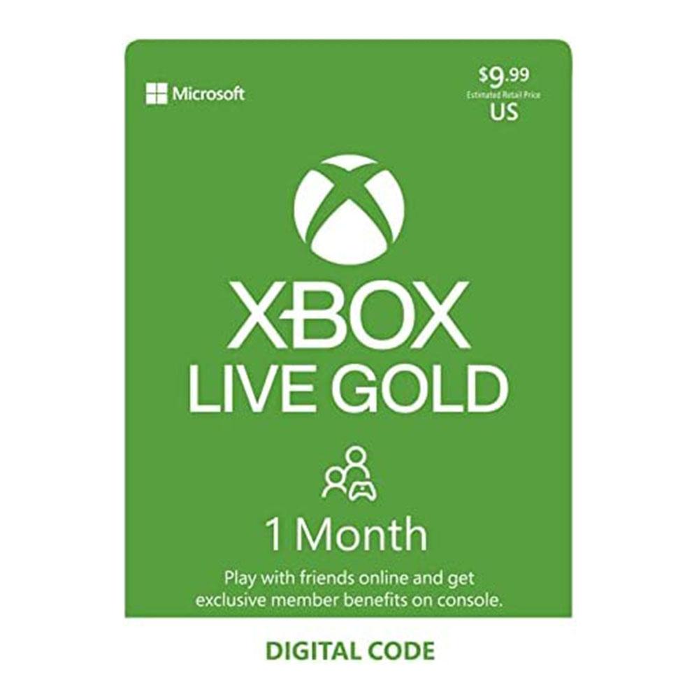 Tarjeta Digital Xbox Live 1 Month Usa