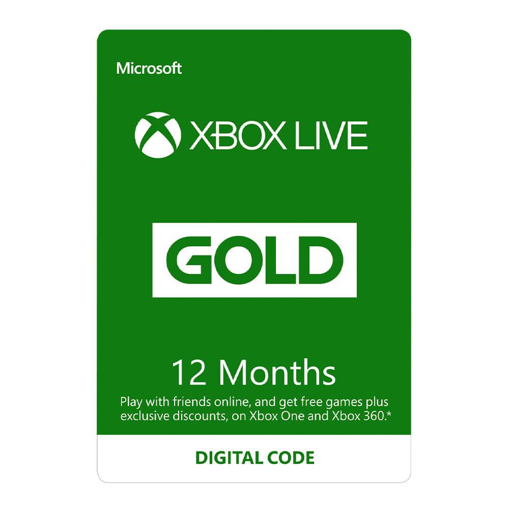 Tarjeta Digital Xbox Live 12 Month Usa