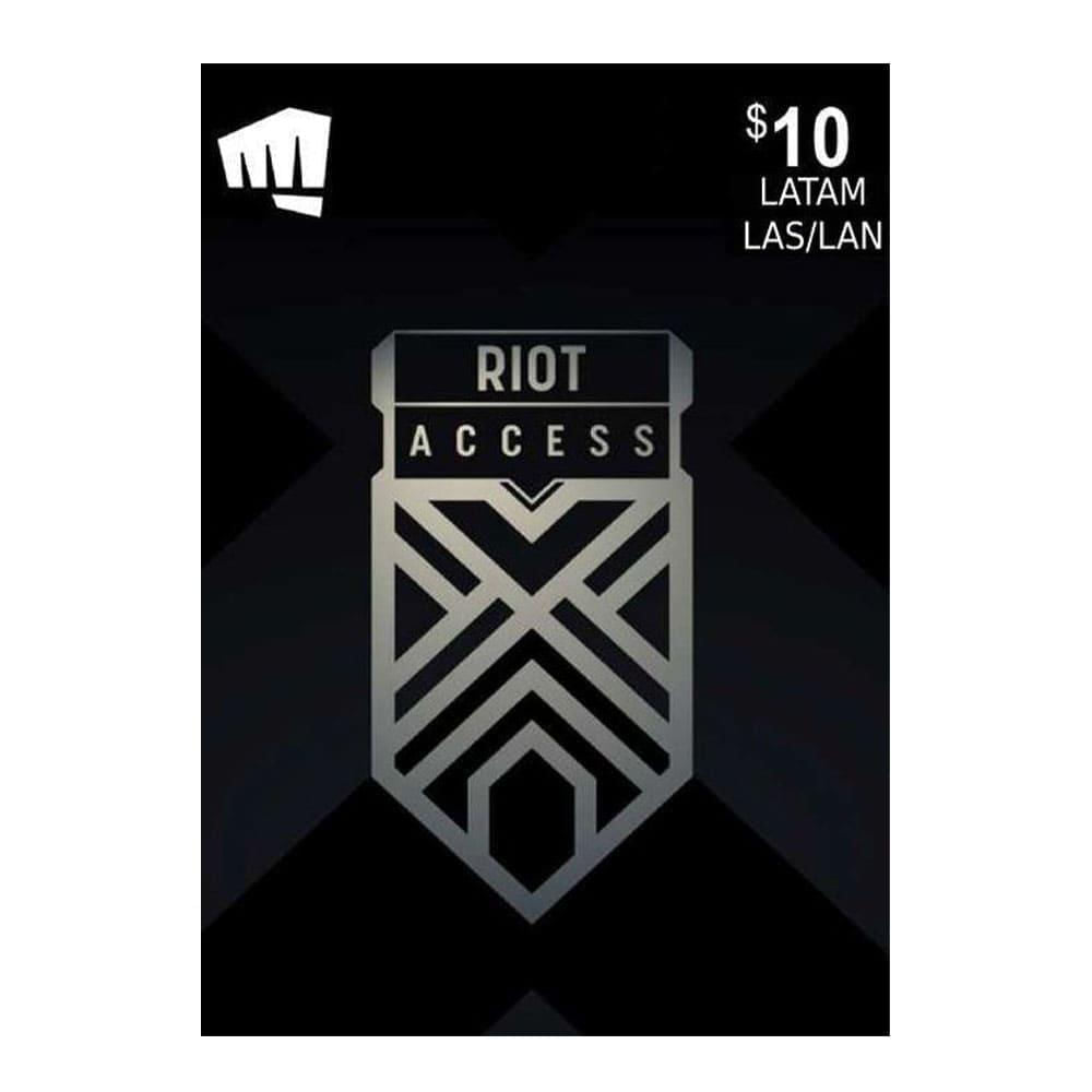 Tarjeta Digital Riot Access Latam de $10