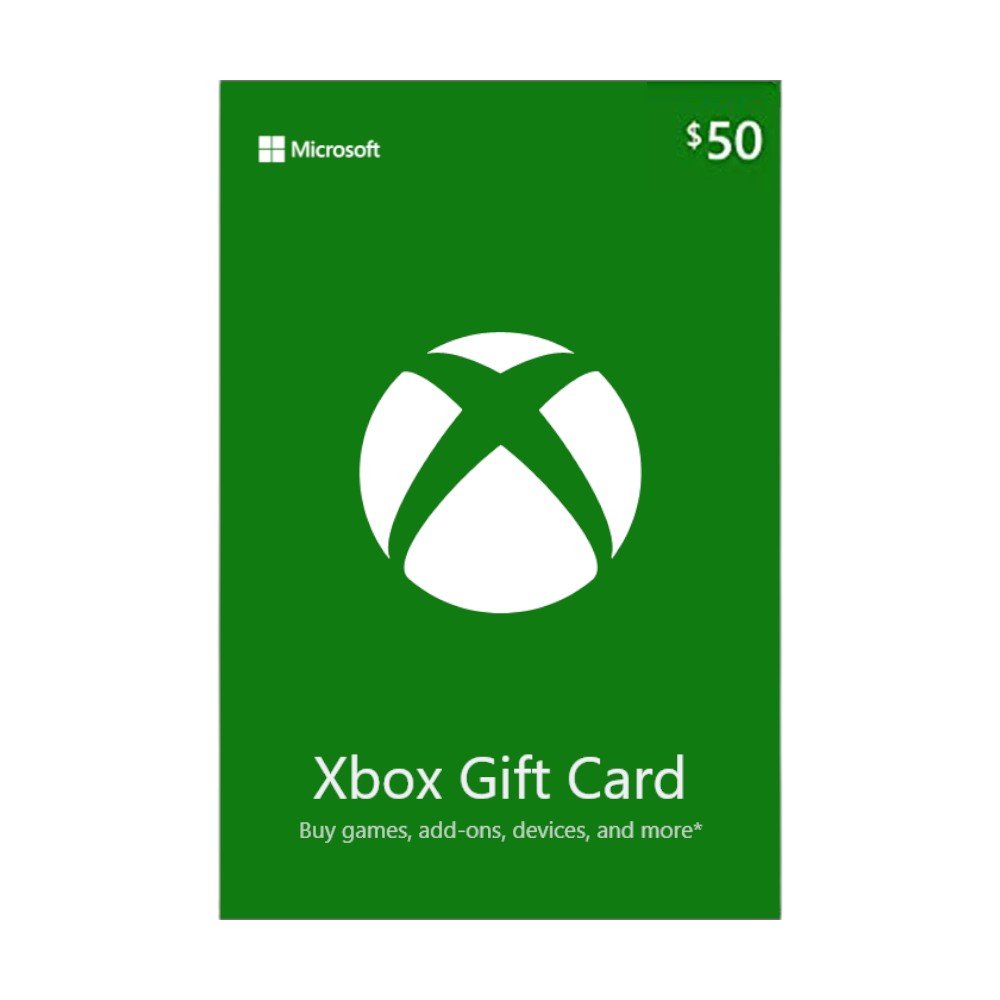 Tarjeta Digital Xbox Live $50