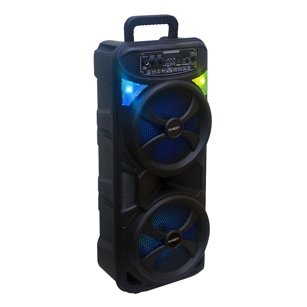 Bocina Con Amplificador Sankey de 8"