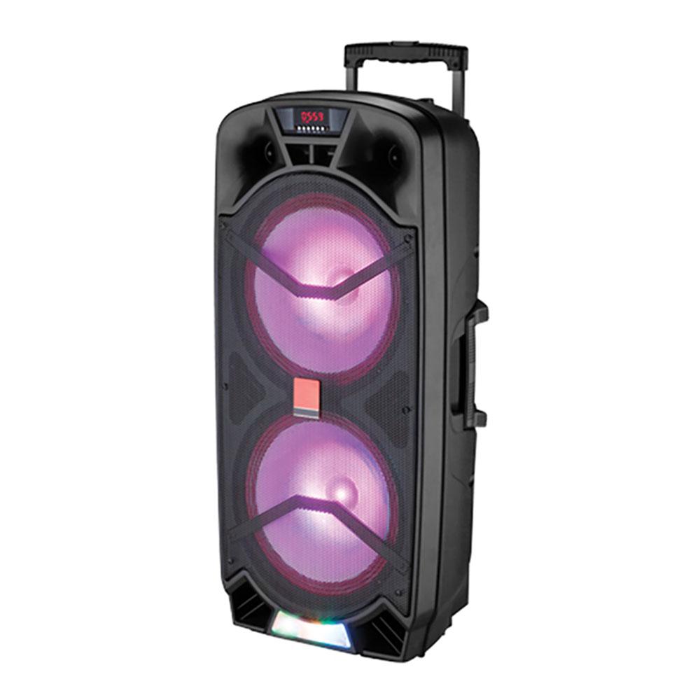 Bocina Recargable Premier Con USB 2 x 12" de 35000W