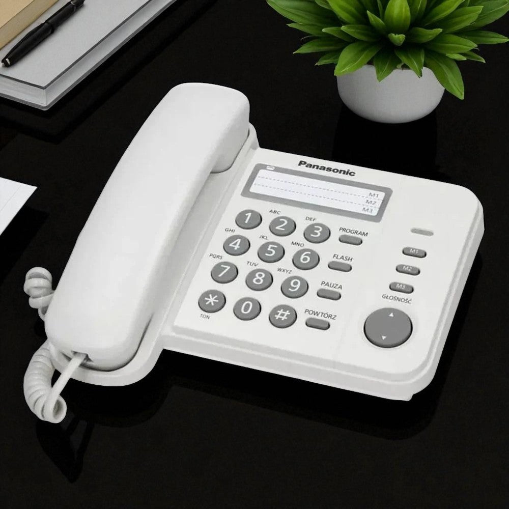 Teléfono Alámbrico Panasonic Fijo 2