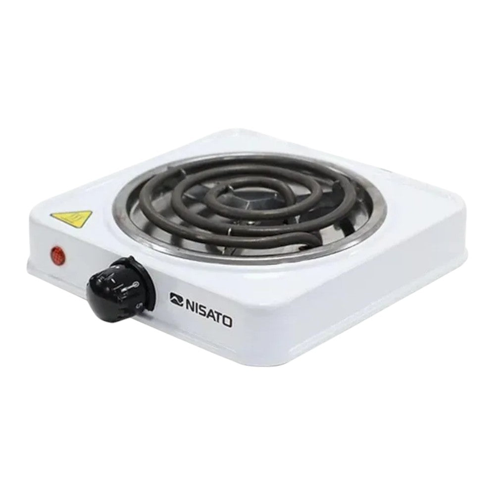 Estufa Eléctrica de Mesa Nisato de 750 W / 1 Quemador / Blanca