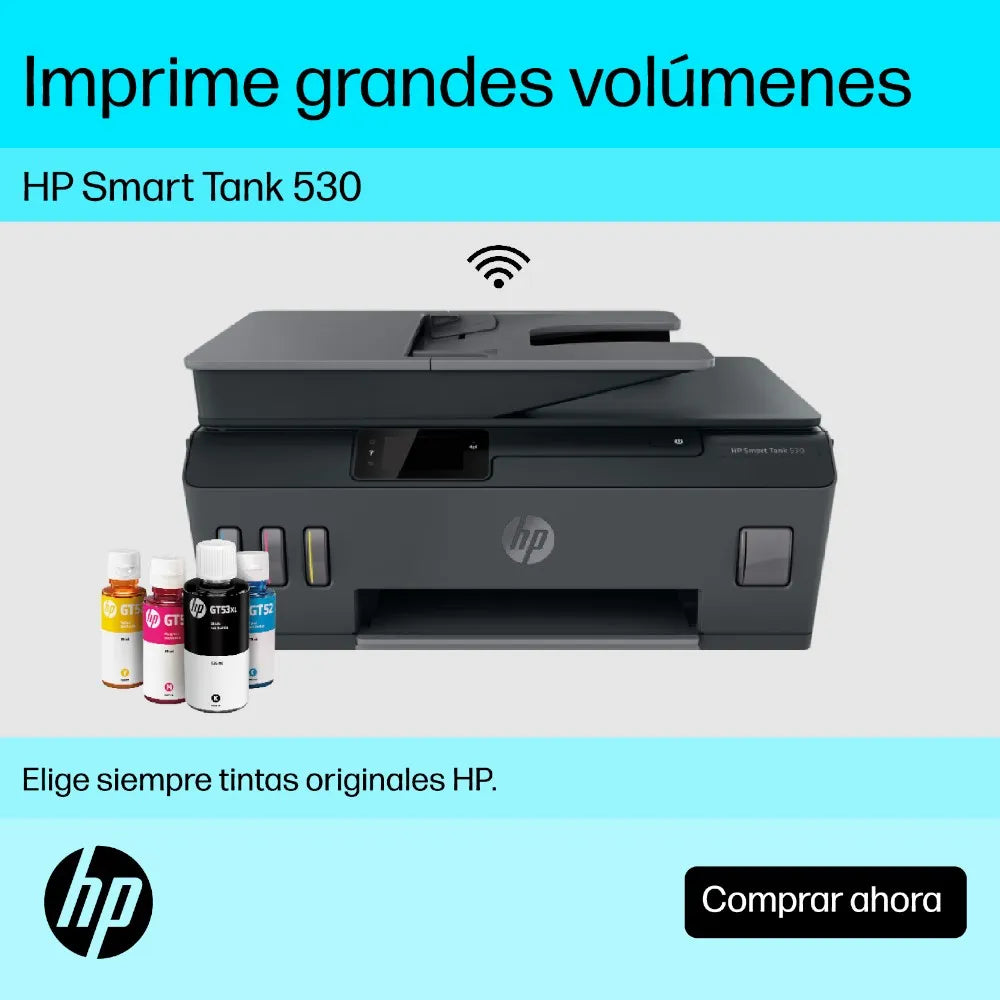 Impresora Multifuncional HP Smart Tank 530