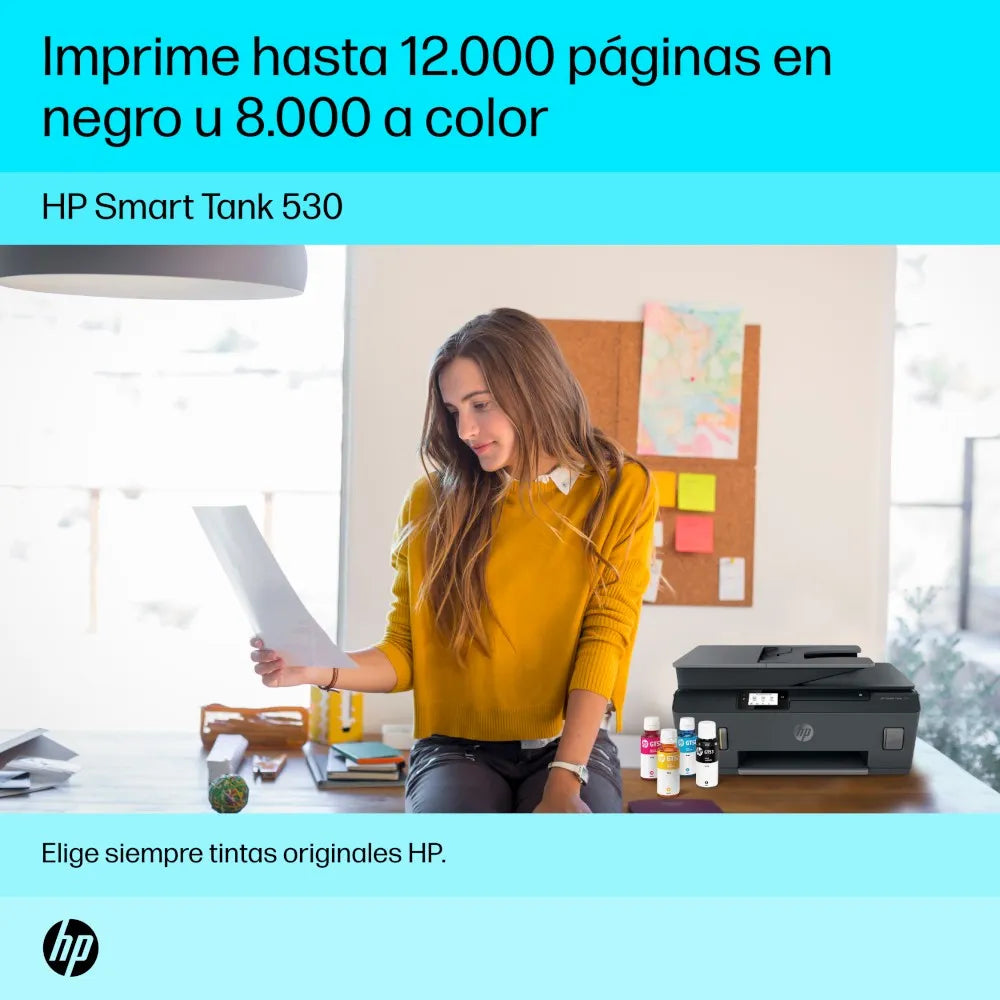 Impresora Multifuncional HP Smart Tank 530