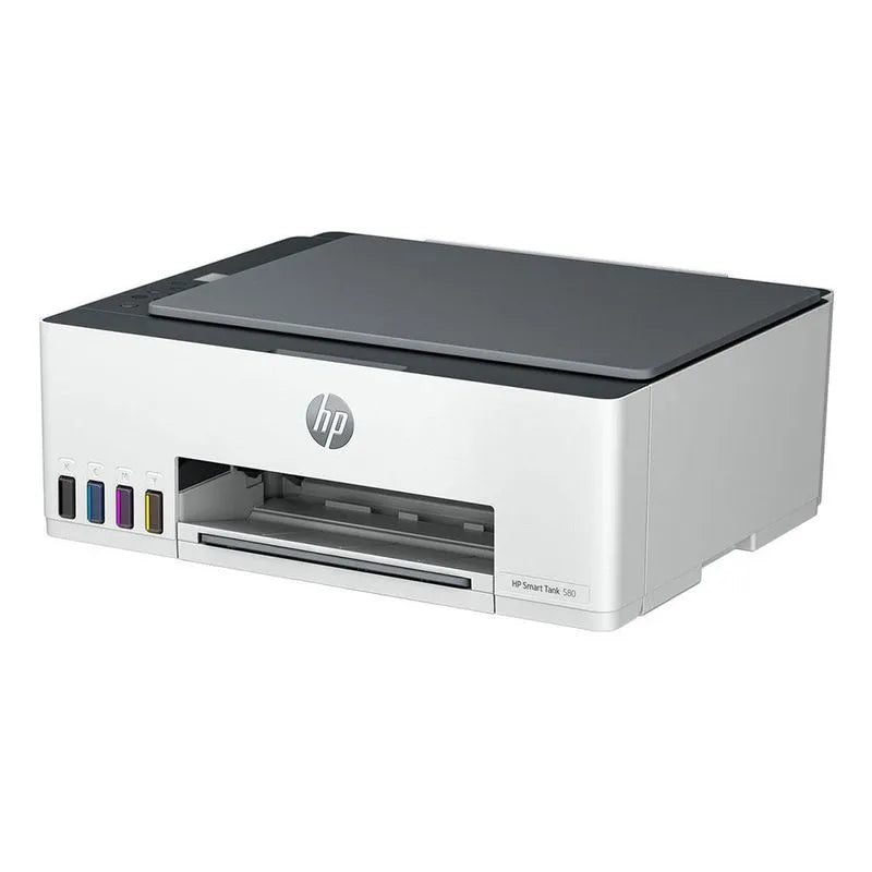 Impresora Multifuncional HP Smart Tank 580 Tinta Continua Color Wi-Fi Smart App Escáner