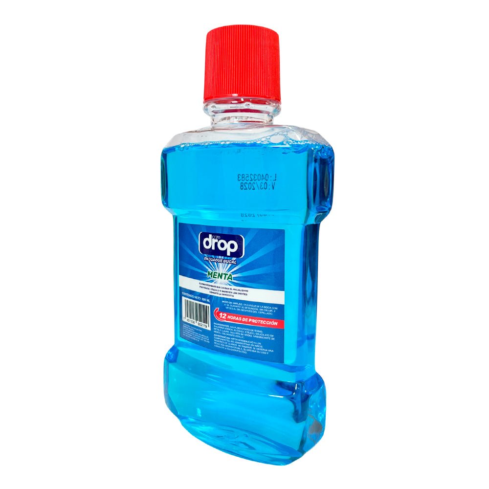 Enjuague Bucal Caredrop De Menta 500 ML - Caredrop - Titan.com.pa - 7451108052119