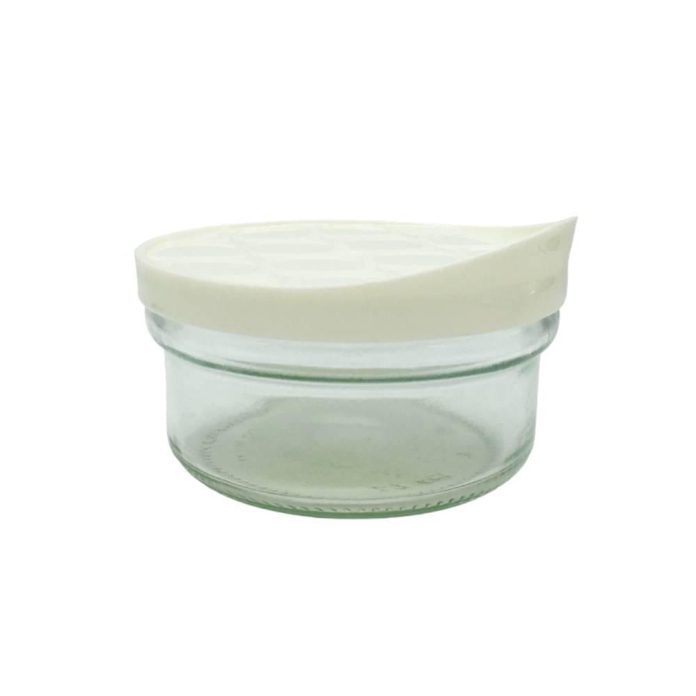 Envase con Tapa de Vidrio 415 ml Qlux