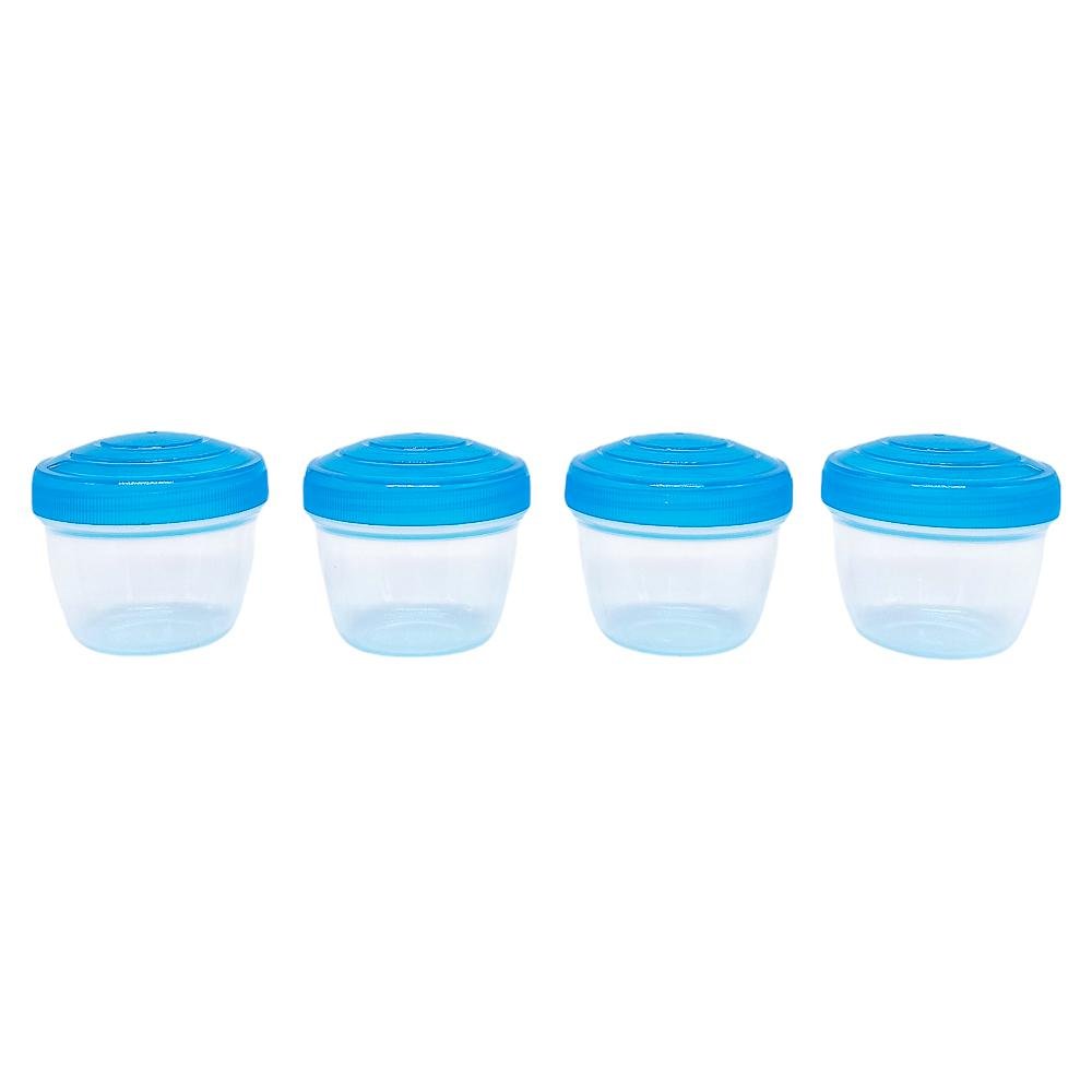 Envase Para Yogurt Home Elegance 4 Piezas 140 ml - Surtido