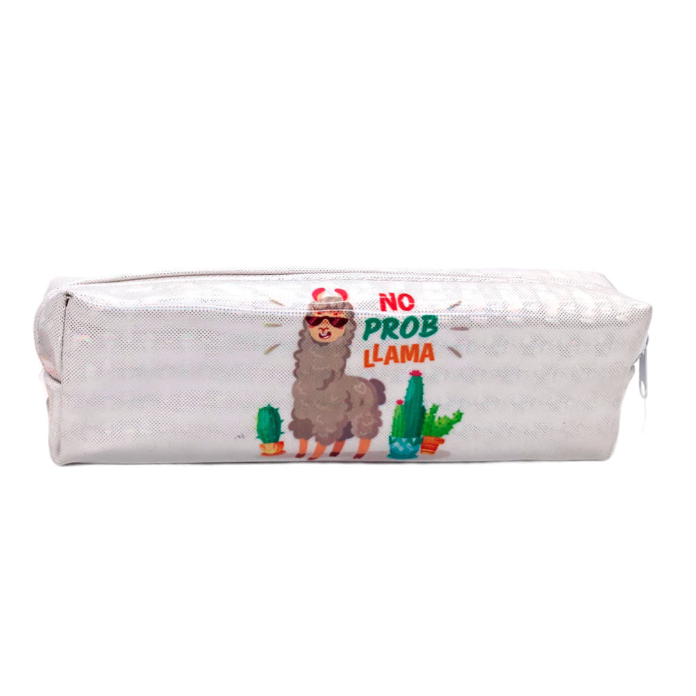 Cartuchera Imagen School Plástica Diseños Llama - Surtido