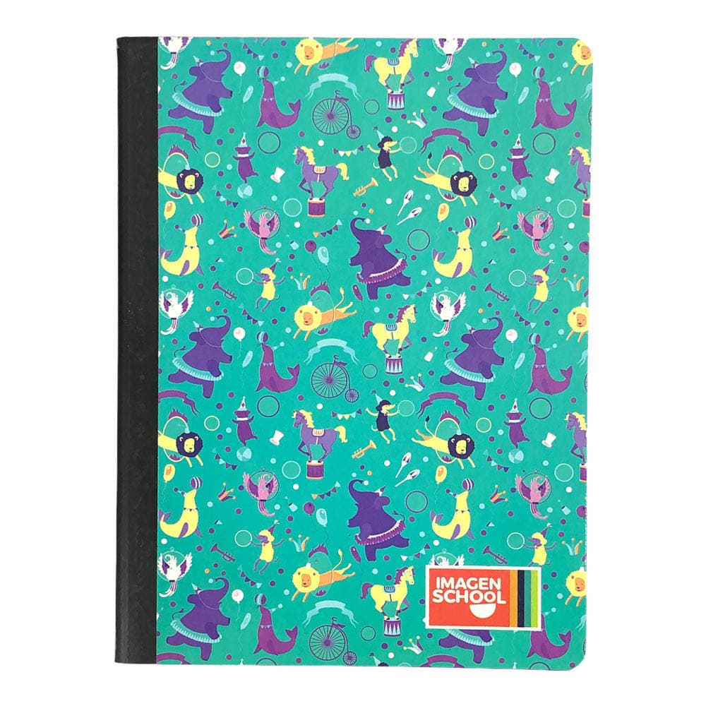 Cuaderno Cosido Mediano Raya Ancha Imagen School 5 Materias de 300 Páginas - Surtido