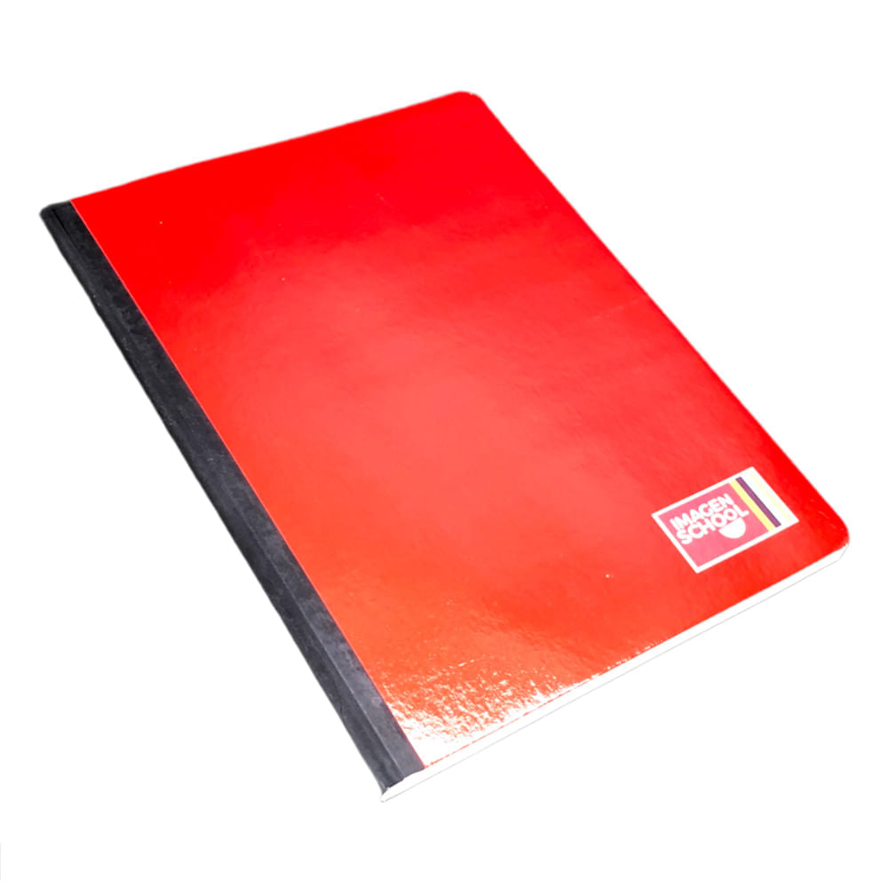 Cuaderno Cosido Mediano Doble Raya Imagen School Solid Neon de 200 Páginas - Surtido