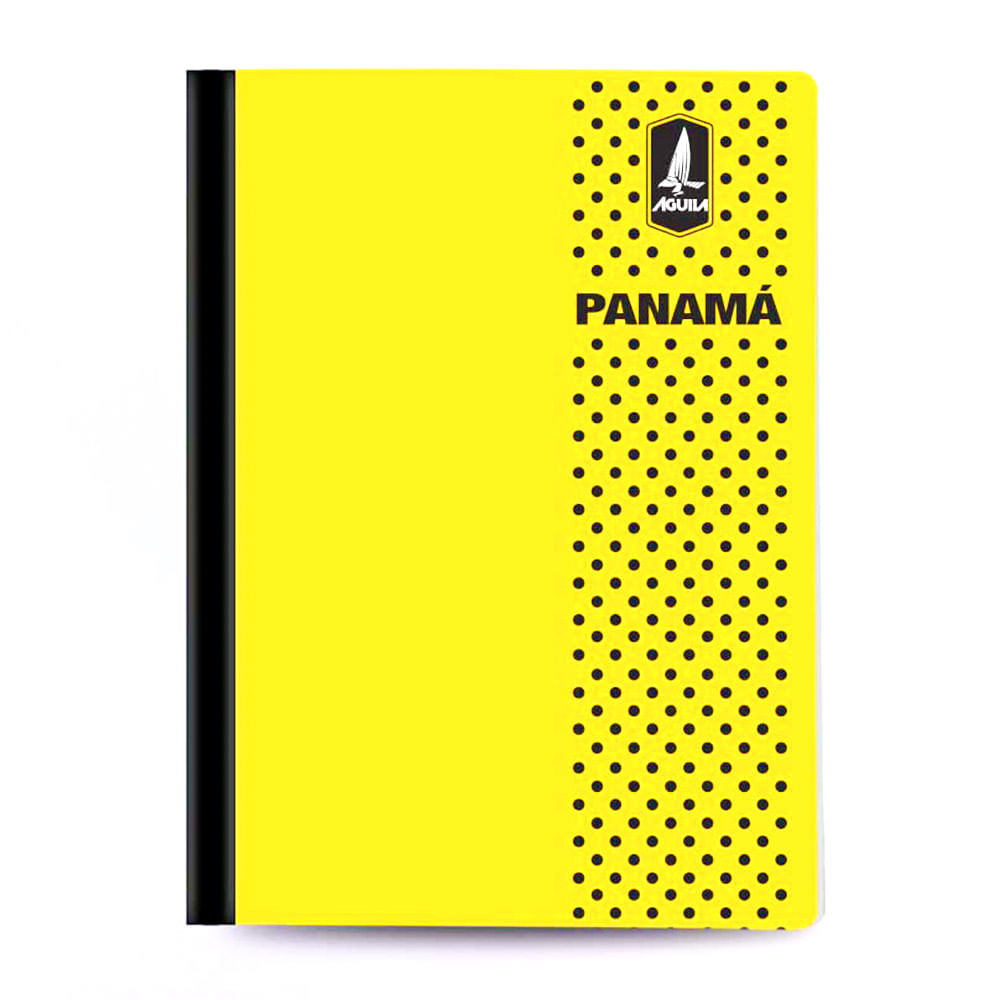 Cuaderno Cosido Mediano Dibujo Panamá de 200 Páginas