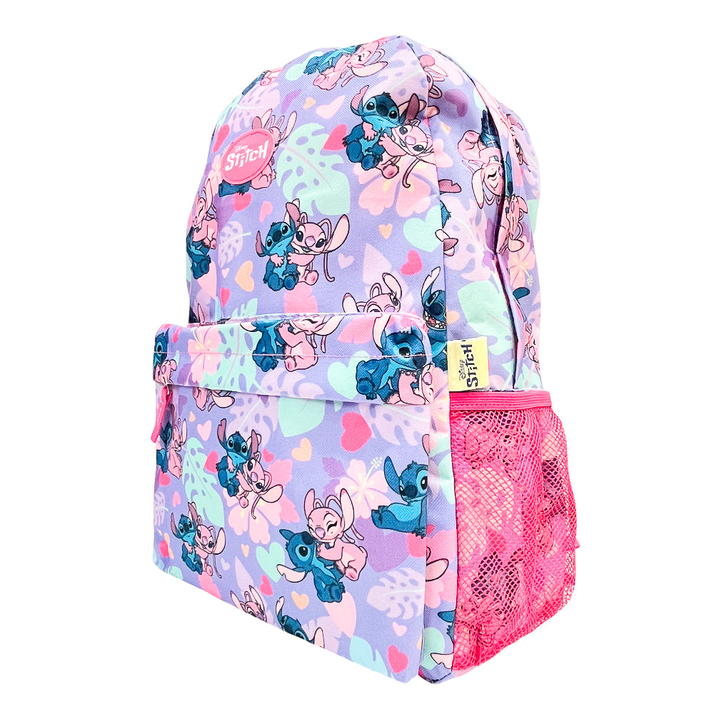 Mochila Escolar Stitch / Full Print / 17"