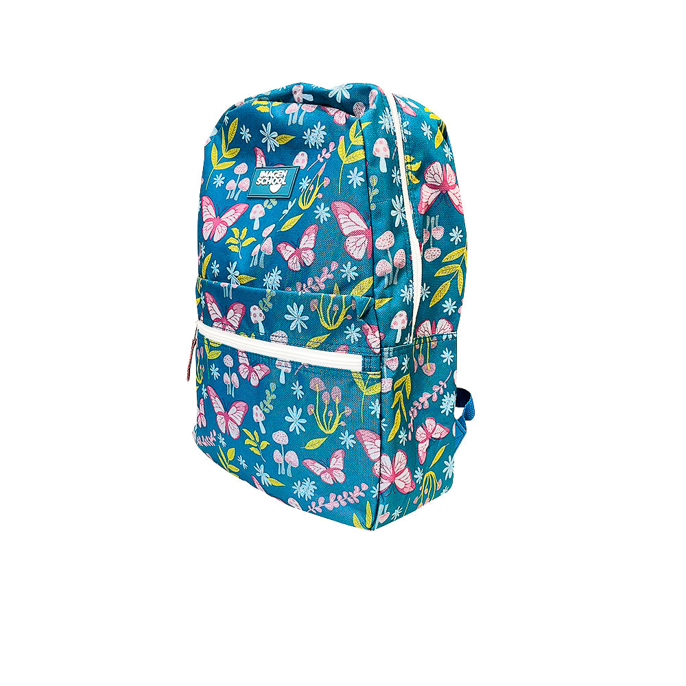 Mochila Escolar 17” Imagen School/Niña/Turquesa