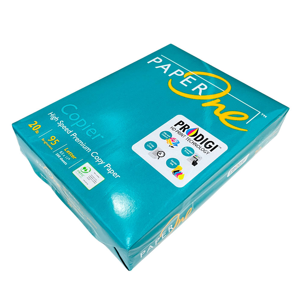 Hojas Blanca 8.5x11 Paper One Para Imprimir / 20Lb / 500 Hojas