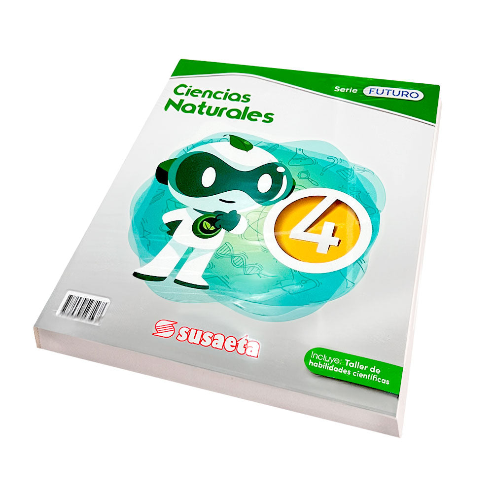 Libro de Texto Susaeta / Ciencias Naturales 4 / Serie Futuro + Taller