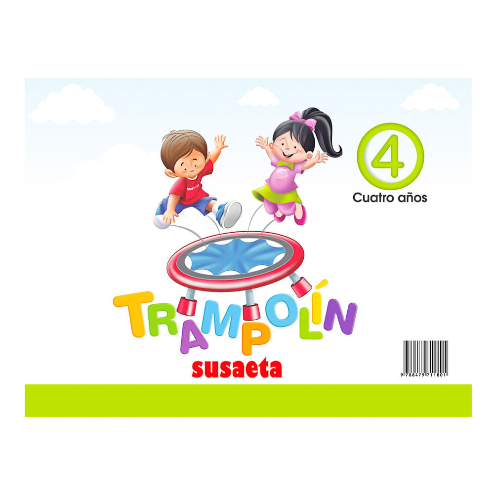 Libro de Texto Susaeta Trampolín Trazos 4