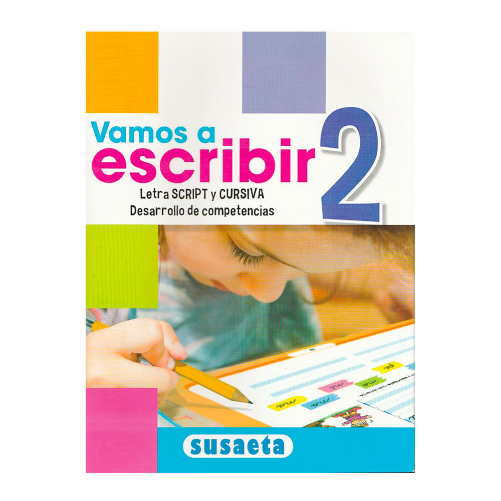 Libro de Texto Susaeta Vamos a Escribir 2