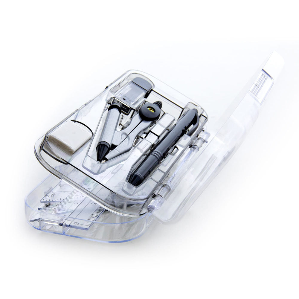 Juego de Geometría Bazic 9 Piezas