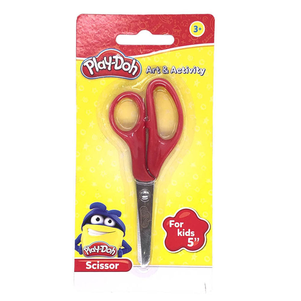Tijera Punta Romana Play-Doh 5"