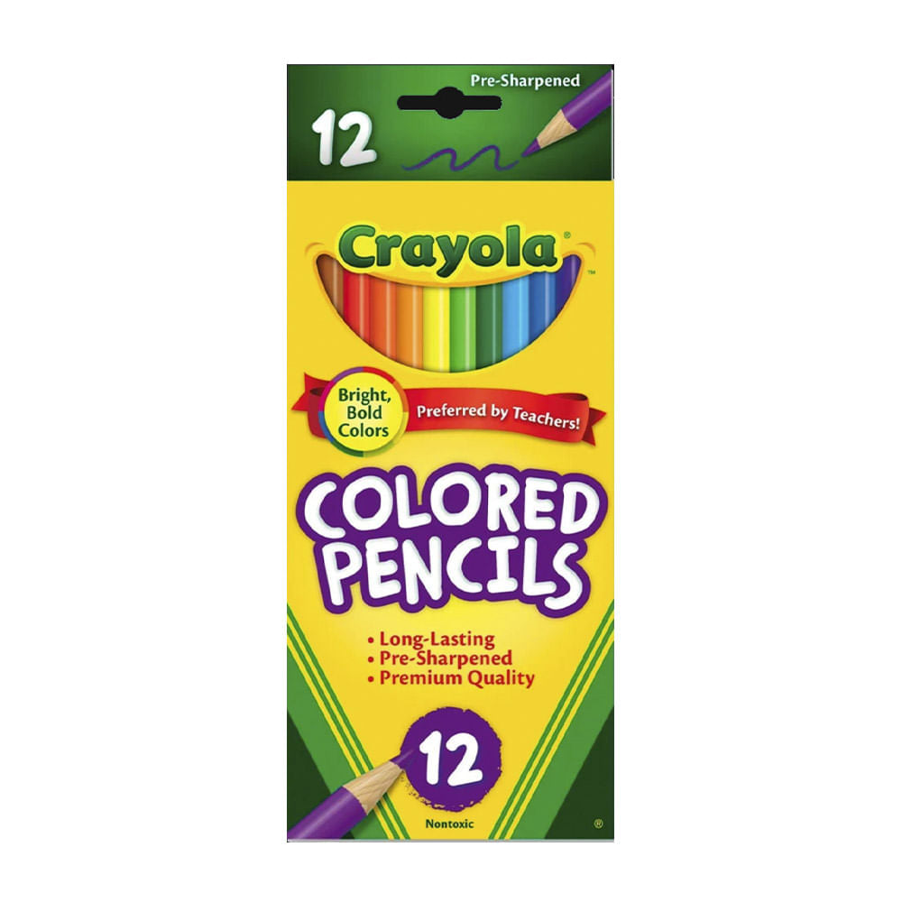 Lápices Crayola de 12 Colores