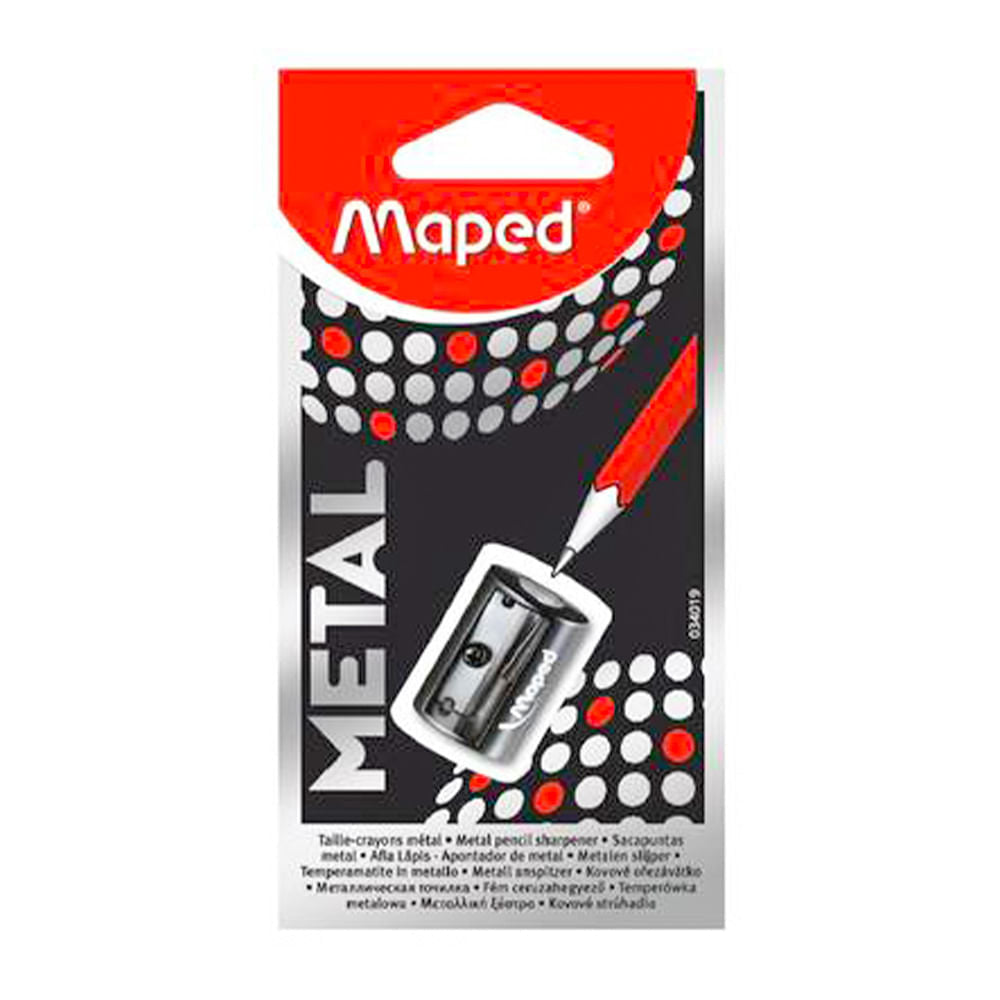 Sacapunta Maped Metal 1 Orificio - Surtido