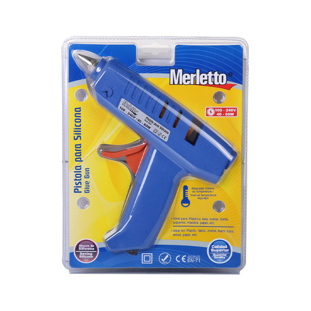 Pistola de Goma Merletto Grande de 40 Watts