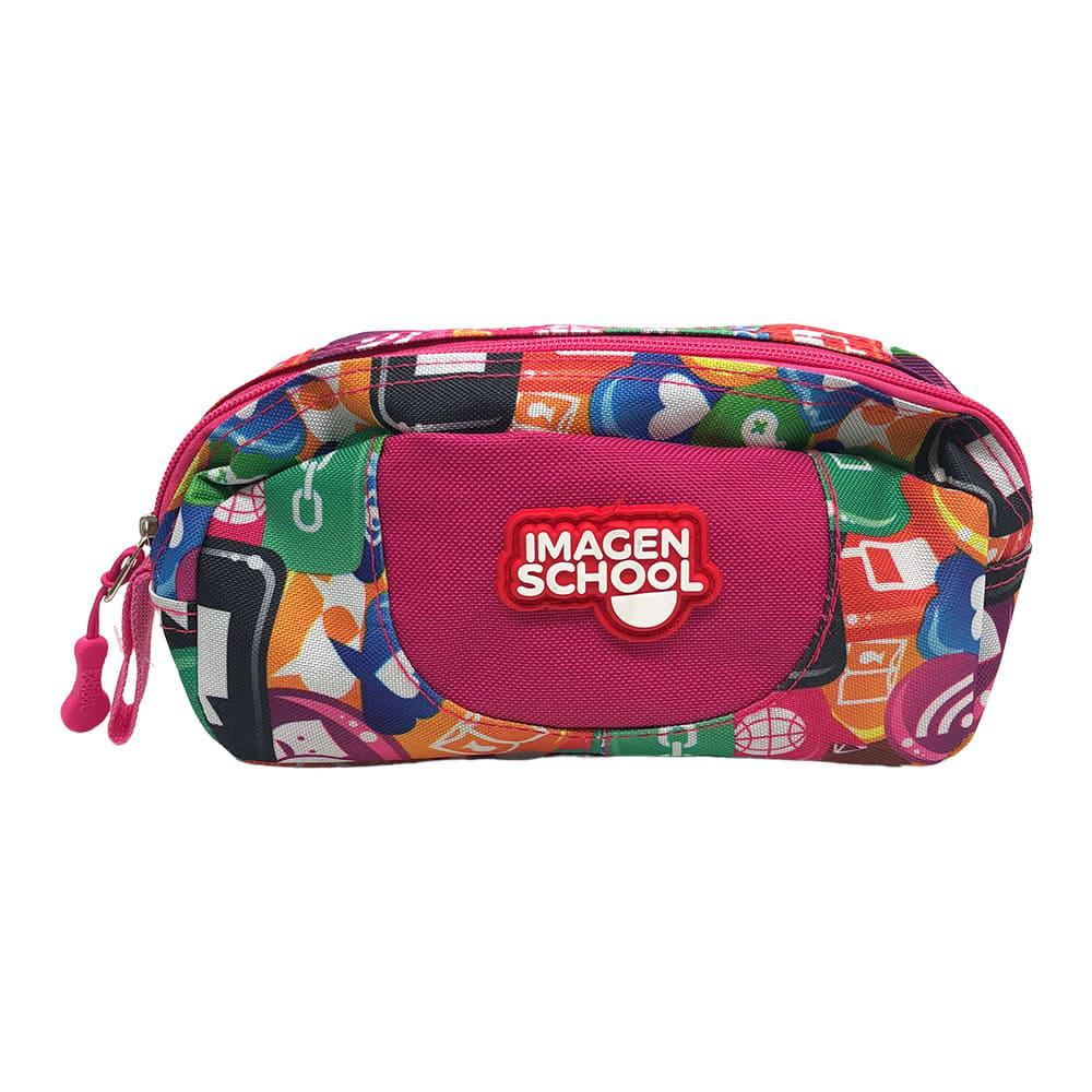 Cartuchera Imagen School Estampada - Surtido