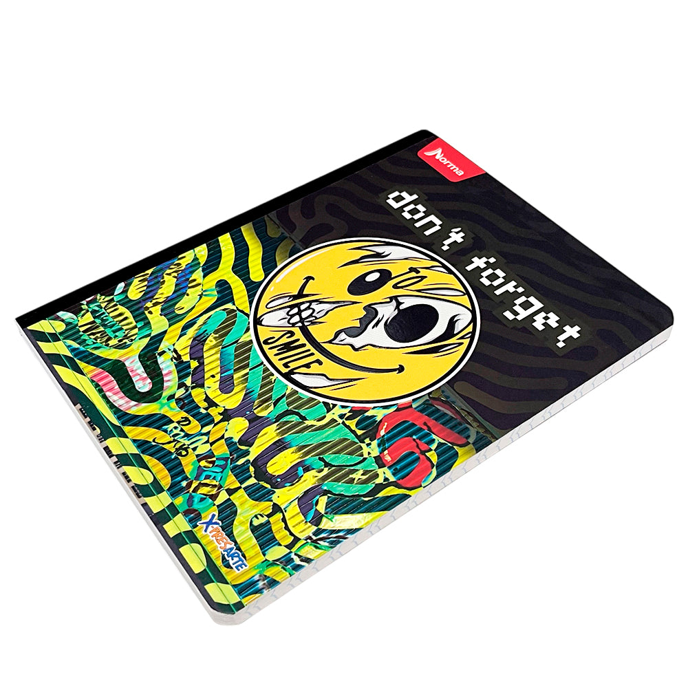 Cuaderno Cosido Norma X-Presarte / Raya Ancha / 160 Páginas / Surtido