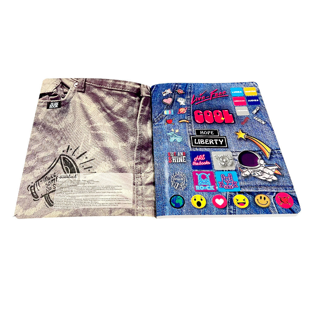 Cuaderno Cosido Norma Jean Book - Doble Raya / 200 Páginas / Surtido