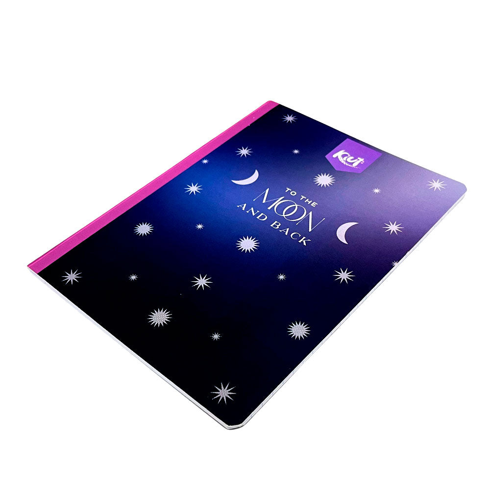 Cuaderno Cosido Kiut Norma de 200 Páginas / Raya Ancha / Surtido